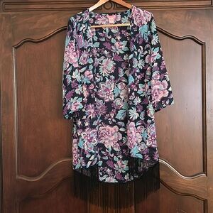NWOT She’s Cool Kimono Size 1X